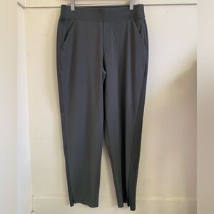 ATHLETA-Brooklyn ankle pants . Color green . Size 8 . Pre owned .